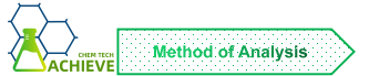 Method of Analysis Method of Analysis
